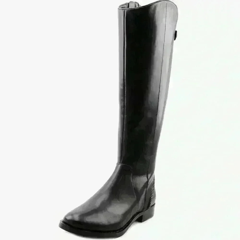 Arturo Chiang Black Knee-High Boots